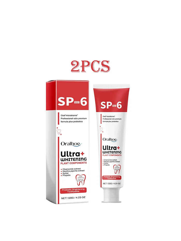 Oralhoe 120g Sp6 Probiotic Brightening Toothpaste