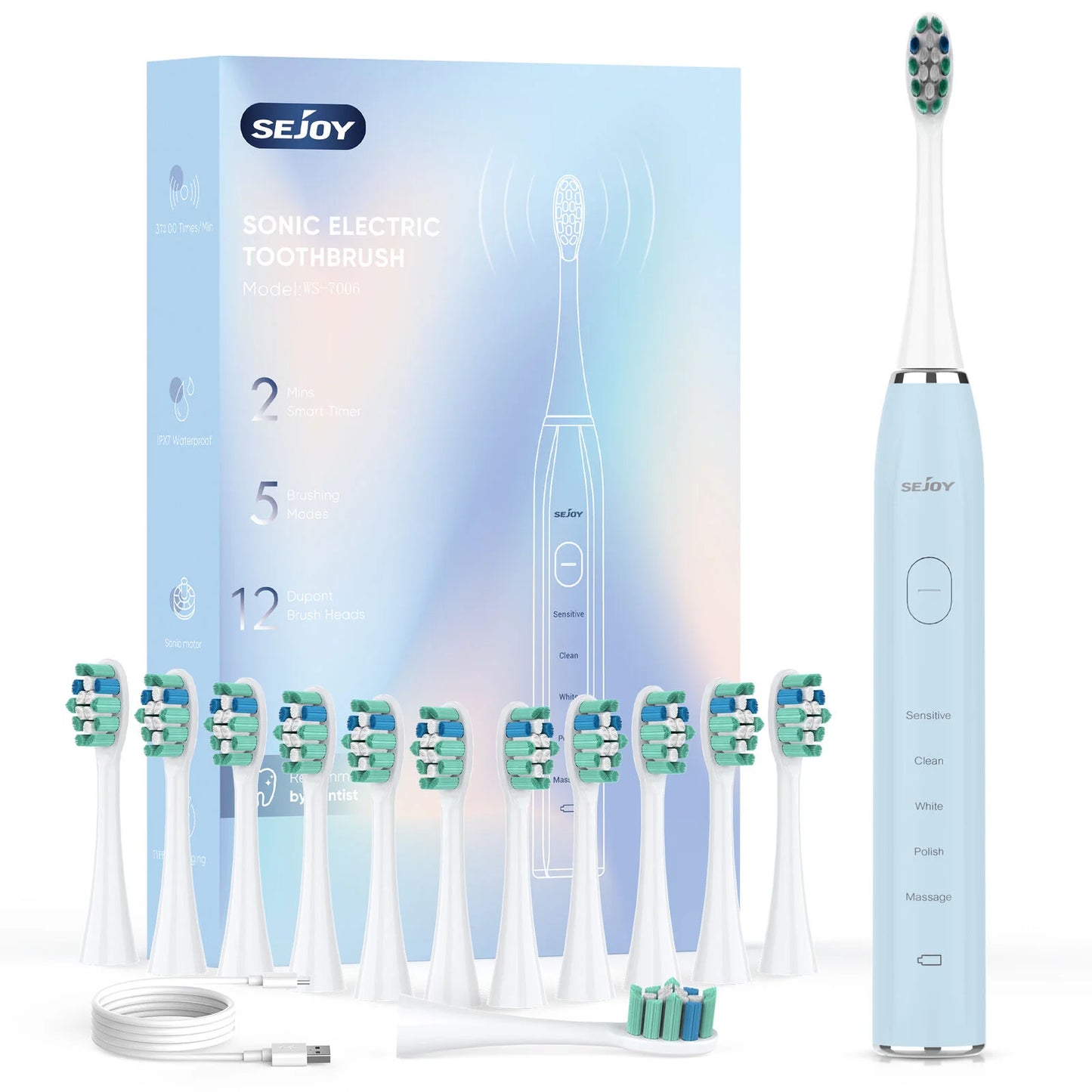 SEJOY Oral Cleaning Electric Toothbrush
